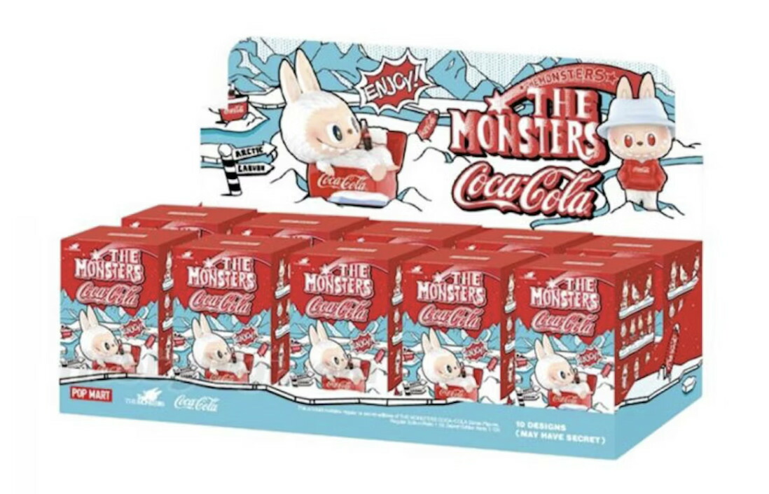 THE MONSTERS コカ・コーラ ラブブ ぬいぐるみ　SECRET シークレット】ラブブ コカ・コーラTHE MONSTERS ぬいぐるみ
