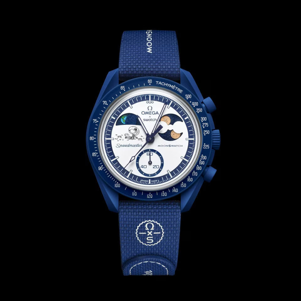 楽天市場】Snoopy OMEGA Swatch BIOCERAMIC MoonSwatch Mission To The