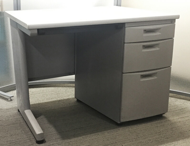 楽天市場】片袖机 オフィスデスク イトーキ CZ W1000 4人用 中古