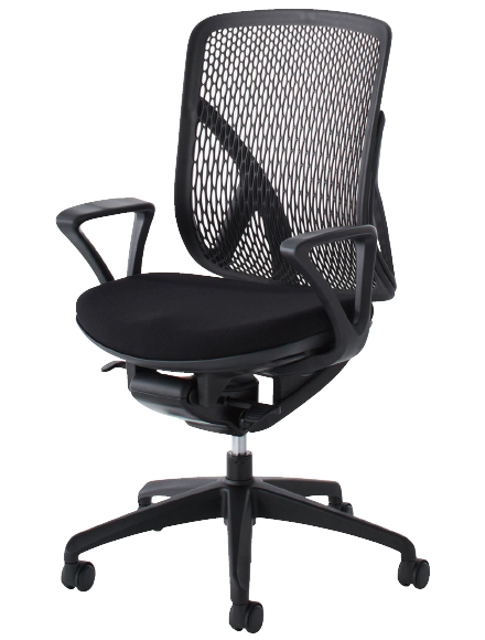 【楽天市場】「Yera（イエラ） メッシュチェア ハイバック リング肘タイプ」 オフィスチェア パソコンチェア 椅子 いす イス 2色あり
