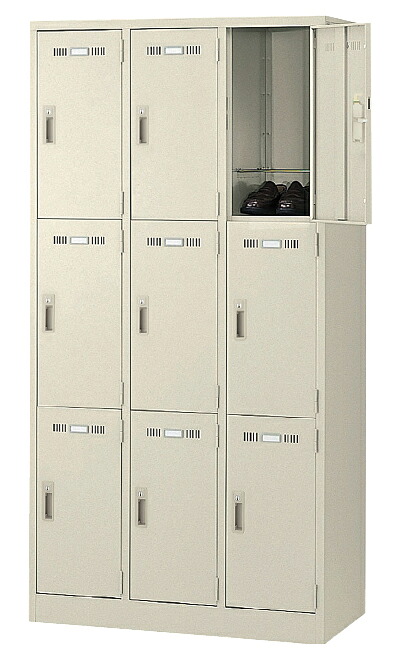 【法人様限定商品】ロッカー 9人用 かぎ付き 完成品 貴重品 9人用ロッカー 38,506円