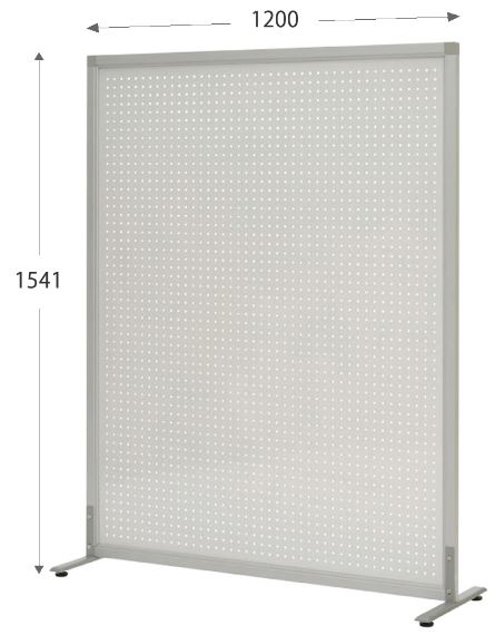 【送料無料】【補助金制度有】ウイルス対策 幅120×高さ150cm 間仕切り 目隠し 衝立 パーテーション パーティション ついたて 目かくし 自立式 脚付き 自立パネル ２色あり【新品オフィス家具】まん延防止 28,771円