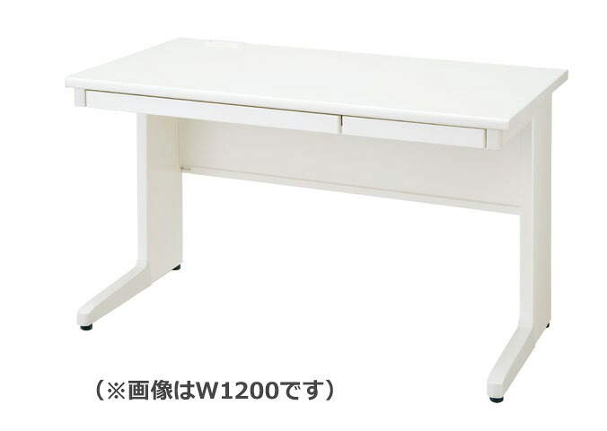 【法人様押さえる商いもの】 平机 平学習机 執務室学習机 W1000 LCS-107HWW 事務机 スチール写真学習机 LCS続きもの 生興 白いこと 真っただ中抽き出し付き添い人 吊りひも大広間付き添い人 日本製 【新品執務室調度品】