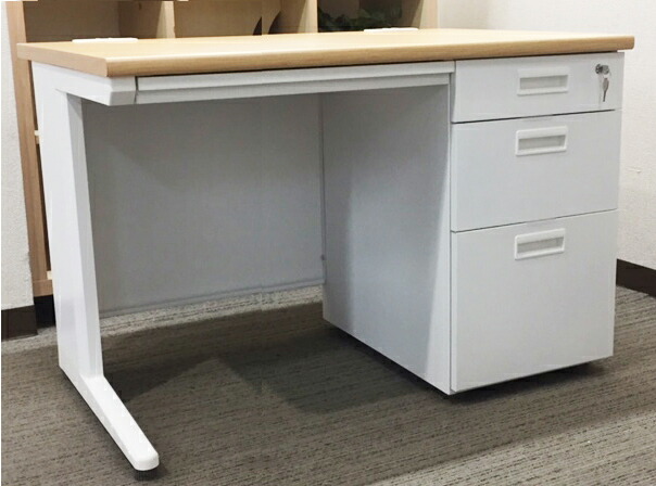 楽天市場】【中古】 アイリスチトセ 片袖デスク（147） W1400,D700