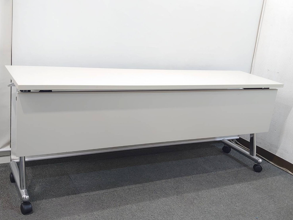 楽天市場】【中古】 会議用スタックテーブル（パネル付き）W1800,D450