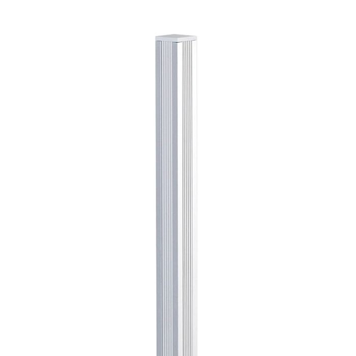 【法人様限定】送料無料 新品 連結ポール（エンドカバー付） UK-18P 衝立・パーテーション ホワイト 1800 ローパーテーション シンプル オフィス家具 会議 オフィス
