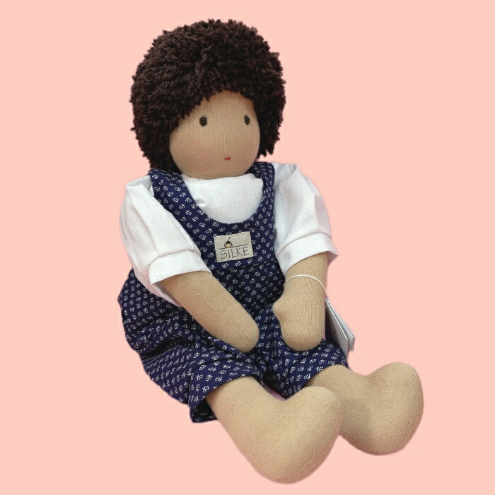 知育玩具 ジルケ人形(SILKE) Elli(エリ) 金髪 35cm KOSEN(ケーセン社)知育玩具 ジルケ人形・Elli（エリ） 金髪 : 木のおもちゃがりとん