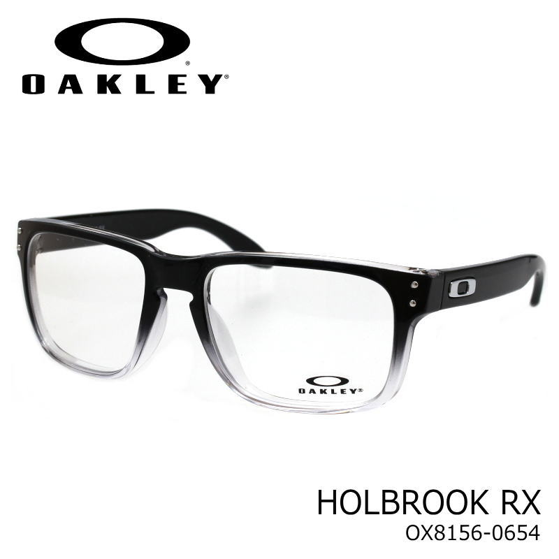 楽天市場 Oakley オークリー ホルブルック Ox8156 54 06 ブラック グラデーション Holbrook Rx 伊達メガネ 度付きメガネ Pcメガネ Optタマキ