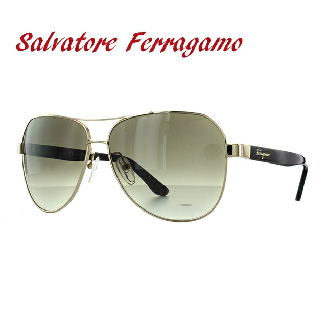 FERRAGAMO サングラス SF283SA-729 シャイニーゴールド UVカット FERRAGAMO サングラス SF283SA-729 シャイニーゴールド UVカット