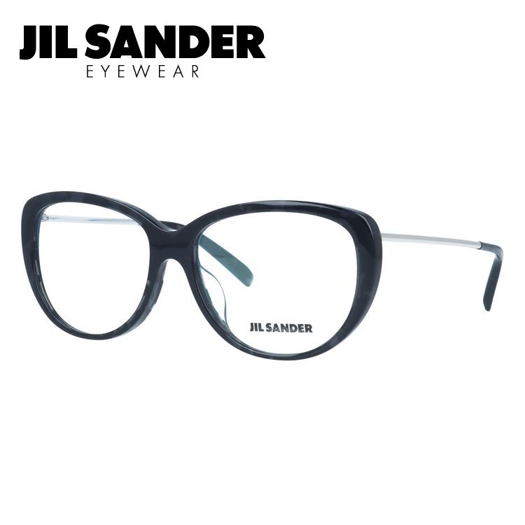 【お買い物マラソン対象】JIL SANDER メガネフレーム 【ウェリントン型】 おしゃれ老眼鏡 PC眼鏡 スマホめがね 伊達メガネ リーディンググラス 眼精疲労 ジル・サンダー 伊達 眼鏡 J4003-K 56 アジアンフィット レディース ファッションメガネ ハイブランド|Dream Pocket -ドリームポケット-