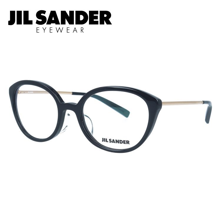 JIL SANDER メガネフレーム フォックス型 伊達メガネ ジル・サンダー 伊達 眼鏡 J4001-N 55 アジアンフィット レディース ファッションメガネ ハイブランド 楽天市場】JIL SANDER メガネフレーム 【フォックス型】 おしゃれ