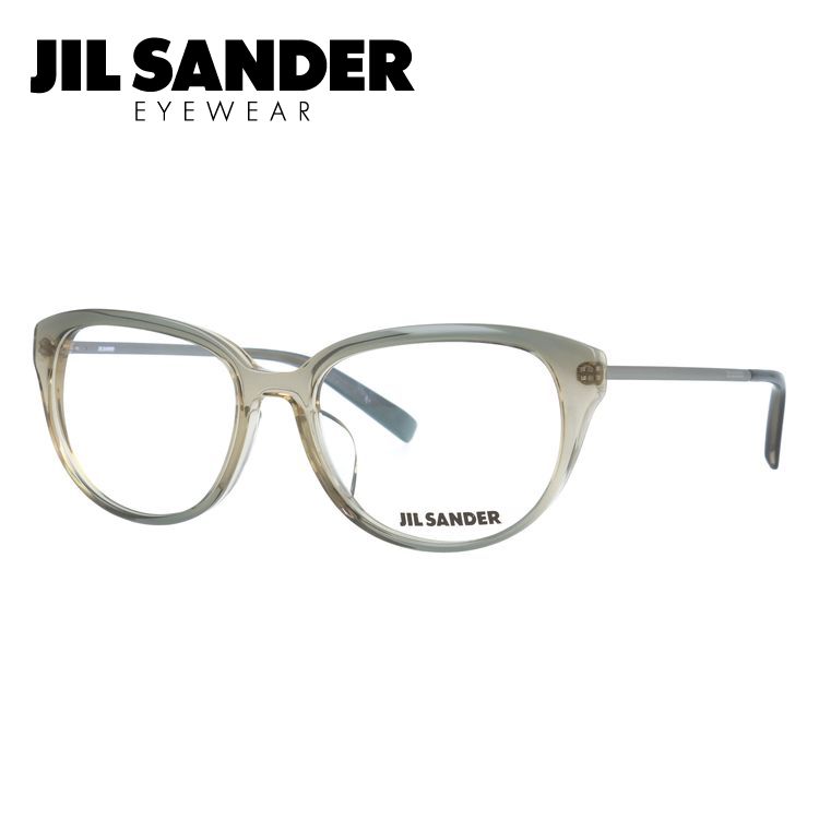 【お買い物マラソン対象】JIL SANDER メガネフレーム 【ボストン型】 おしゃれ老眼鏡 PC眼鏡 スマホめがね 伊達メガネ リーディンググラス 眼精疲労 ジル・サンダー 伊達 眼鏡 J4008-D 52 レギュラーフィット レディース ファッションメガネ ハイブランド|Dream Pocket -ドリームポケット-