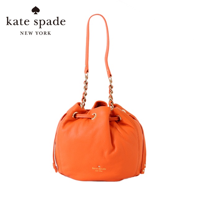 ⭐︎美品⭐︎Kate Spade バッグ　オレンジ　ショルダー付き Kate Spade 美品 オレンジ ショルダーバッグ - メルカリ