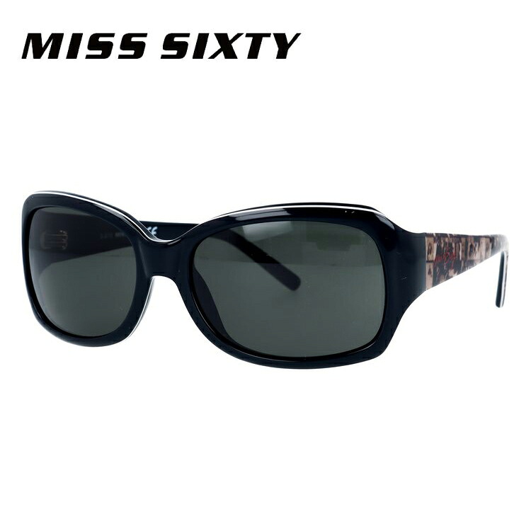 【当店SALE対象】ミスシックスティー サングラス レギュラーフィット MISS SIXTY MX406S 05A 57サイズ スクエア型 ユニセックス メンズ レディース