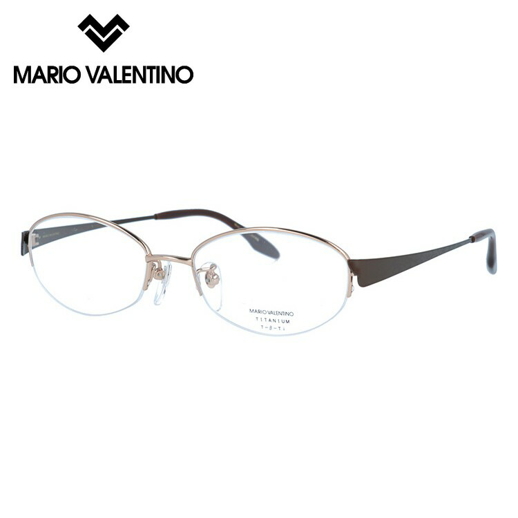 【当店限定SALE】【国内正規品】マリオ・ヴァレンティーノ メガネフレーム 伊達メガネ MARIO VALENTINO MV-345 C3 51サイズ オーバル マリオ・バレンチノ ユニセックス メンズ レディース