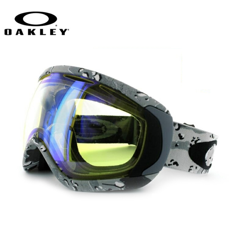 メガネ対応 オークリー ゴーグル Goggle スノーゴーグル Oakley Canopy キャノピー 59 468j High Grade Snow Camo Hi Yellow Tanner Hall Signature タナー ホール シグネチャ アジアンフィット スキー スノーボード ミラー プレゼント 記念日 敬老の日 Sale 70 Off