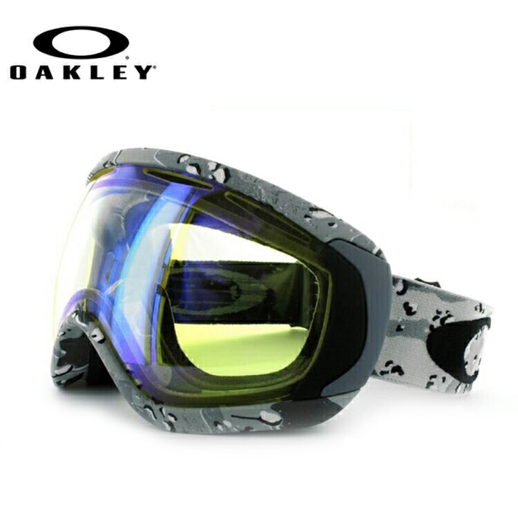 国産短納期 オークリー ゴーグル Goggle スノーゴーグル Oakley Canopy キャノピー 59 468j High Grade Snow Camo Hi Yellow Tanner Hall Signature タナー ホール シグネチャ アジアンフィット スキー スノーボード 14 15モデル ミラーレンズ 反射レンズ 眼鏡