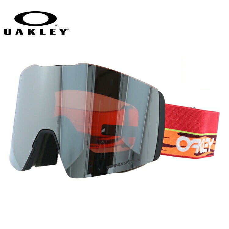 オークリー ゴーグル フォールライン XL L プリズム ミラーレンズ スタンダードフィット OAKLEY FALL LINE OO7099-47  レッド 平面ダブルレンズ 眼鏡対応 曇り止め スポーツ スノーボード スキー 紫外線 UVカット 雪 冬 ブランド 記念日 敬老の日 クリスマス  最大52%OFF ...