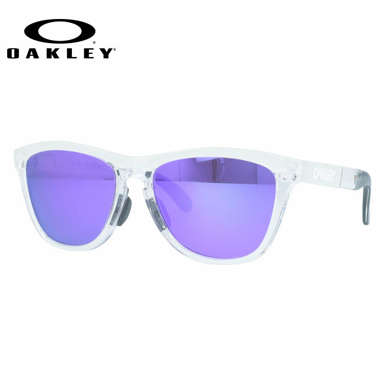 オークリー サングラス フロッグスキンレンジエー プリズム ミラーレンズ アジアンフィット OAKLEY FROGSKINS RANGE A OO9284A-1155 55サイズ ウェリントン型 ユニセックス メンズ レディース【海外正規品】