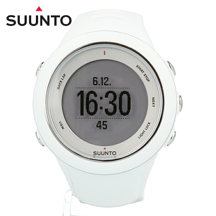 や*ま様 SUUNTO AMBIT3 RUN ホワイト腕時計 Suunto Ambit3 Run White - GPS watch for runners
