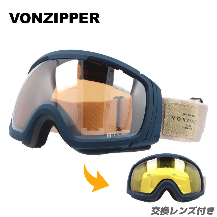 VONZIPPER スノーボードゴーグル 23-24モデル VONZIPPER 23-24 VONZIPPER/ボンジッパー MACH VFS マッハ