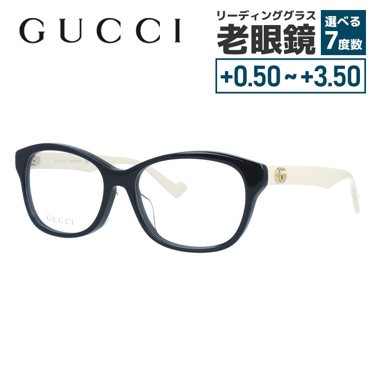 グッチ メガネフレーム GGマーモント 伊達メガネ アジアンフィット GUCCI GG0961OA 005 55サイズ ウェリントン型 ユニセックス メンズ レディース ダブルG｜Dream Pocket -ドリームポケット-