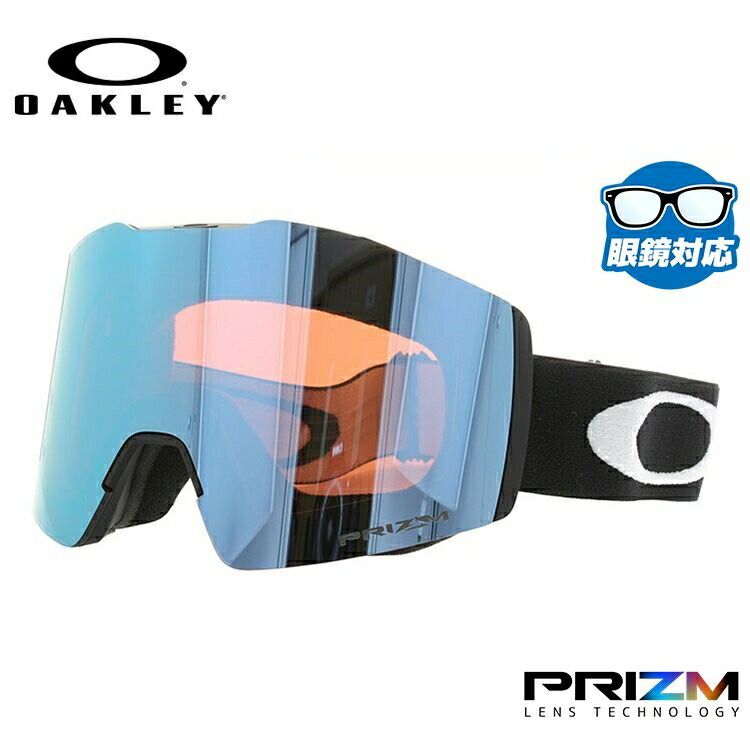 オークリー　フォールライン Oakley Fall Line M Snow Goggles - Matte Black - Prizm Snow