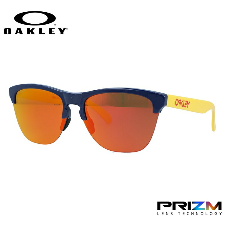 オークリー サングラス OAKLEY フロッグスキン ライト レギュラーフィット FROGSKINS LITE OO9374-2163 63サイズ SNAPBACK COLLECTION プリズム ウェリントン型 メンズ レディース アイウェア UVカット 紫外線カット ギフト プレゼント 誕生日【海外正規品】