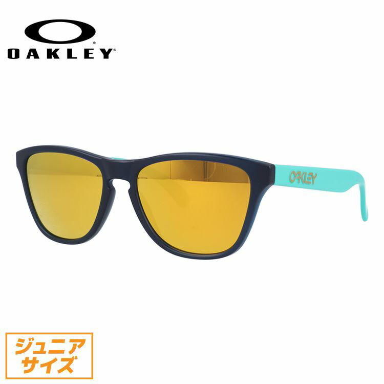 【子供用サングラス】オークリー サングラス OAKLEY フロッグスキン XS レギュラーフィット FROGSKINS XS OJ9006-1053 53サイズ ミラーレンズ ウェリントン型 子供 ユース 男の子 女の子 UVカット ドライブ アウトドア オークレー【海外正規品】｜Dream Pocket -ドリームポケット-