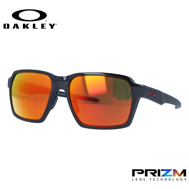 オークリー サングラス OAKLEY パーレイ レギュラーフィット PARLAY OO4143-0358 58サイズ プリズム スクエア型 メンズ レディース アイウェア UVカット 紫外線カット ギフト対応 釣り ゴルフ ドライブ アウトドア 運転 オークレー【海外正規品】