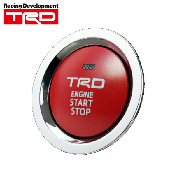 Trd プッシュスタートスイッチ その他 赤艶消し塗装 内装パーツ No 1 ガソリン車 インジゲーターランプ有 アリオン アリオン Zrt261 07 6 Ms422 離島 沖縄配送不可 オプショナル豊和
