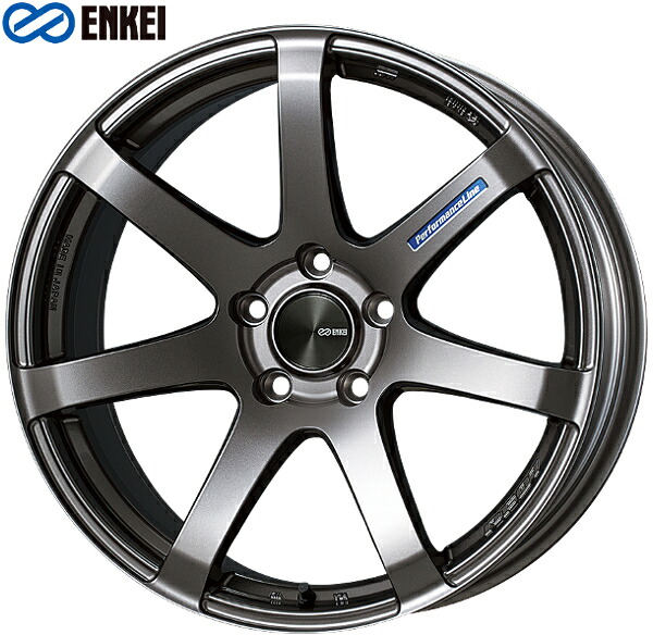 エンケイ パフォーマンス ライン PF07 アルミホイール 19×8.5J 5/112 +38 ダークシルバー 離島・沖縄配送不可