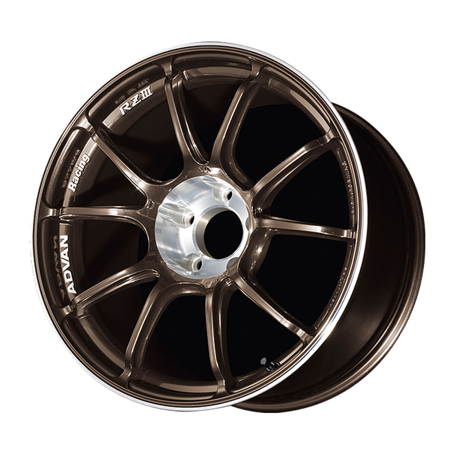 アドバンレーシング RZ3 アルミホイール 18&times;10.0J 5/114.3 +35 アンバーブロンズメタリック&ダイヤモンドカット（UBC） V6921｜オプショナル豊和 29,848円