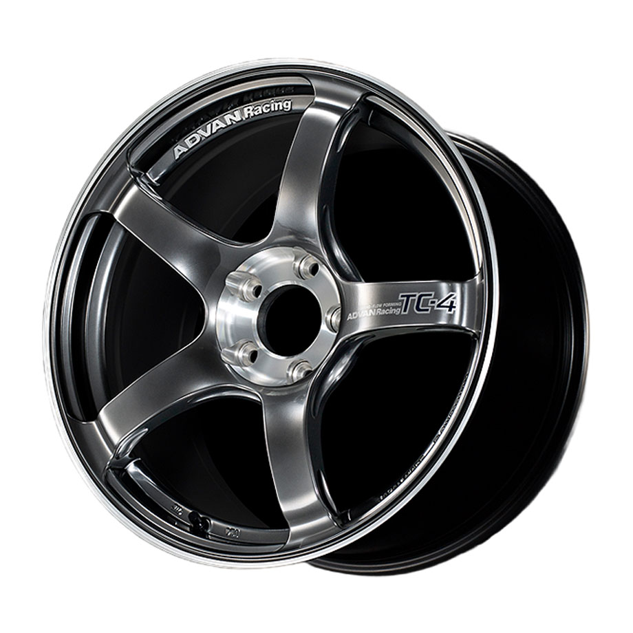 アドバンレーシング TC-4 SE アルミホイール 15×8.0J 4/100.0 +35 レーシングハイパーブラック&ダイヤモンドカット(HBC) V5609|オプショナル豊和