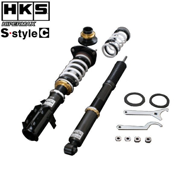 Hks 車高調キット ハイパーマックス 車高調キット Sスタイル C オデッセイ Rb2 K24a Sスタイル 03 K24a 10 08 09 離島 沖縄配送不可 オプショナル豊和 送料無料 代引無料