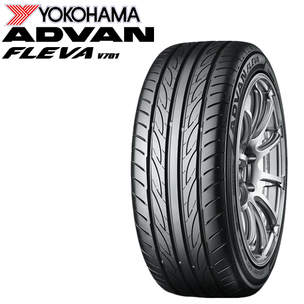 選ぶなら 日本正規品 ADVAN FLEVA V701 2本セット265 30R19 R0386 個人