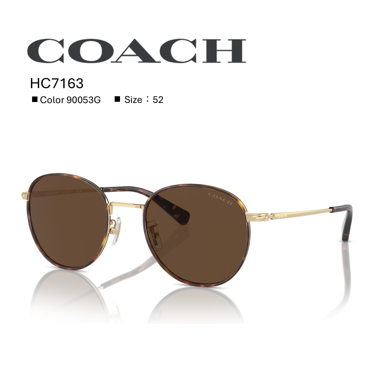 COACHサングラス 公式】コーチアウトレット | スクエア サングラス
