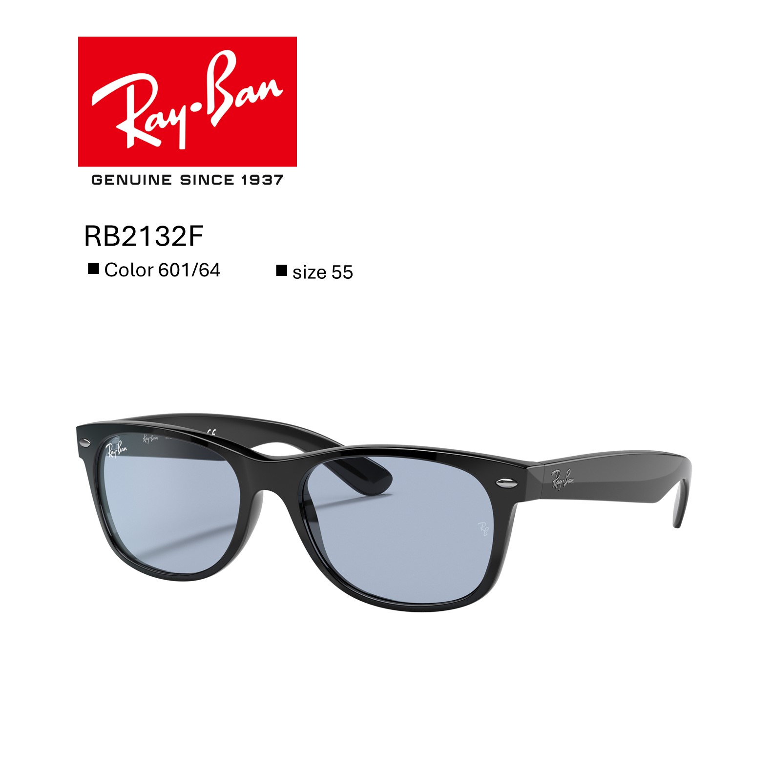 美品Ray-Ban × 木村拓哉コラボ サングラスRB2140F size52 WAYFARER 【木村拓哉カプセルコレクション限定モデル】レイバン