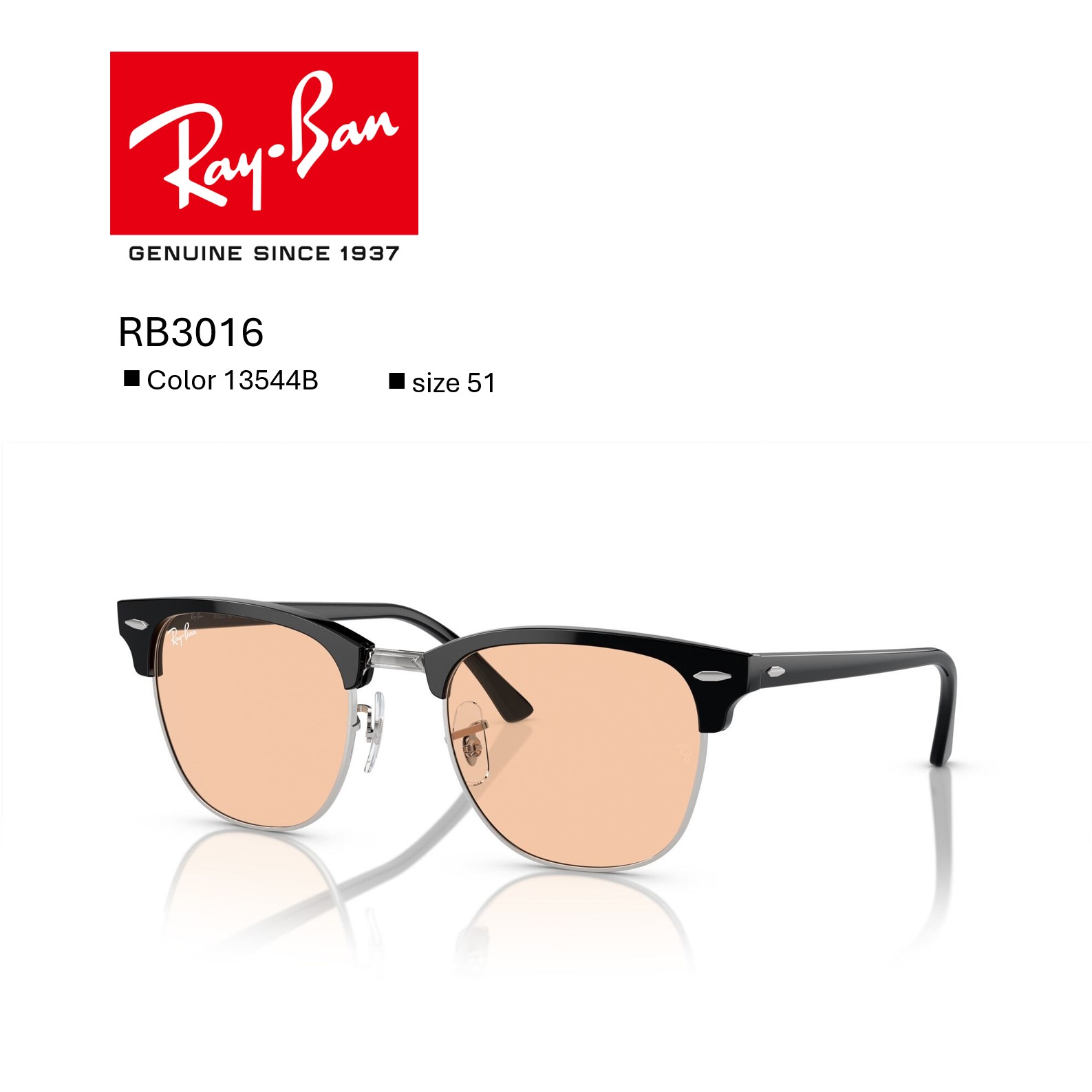 【サマーセール　ポイント10倍】20％OFF【国内正規品】レイバン｜RayBan｜RB3016_13544B サングラス｜和真パレット 店