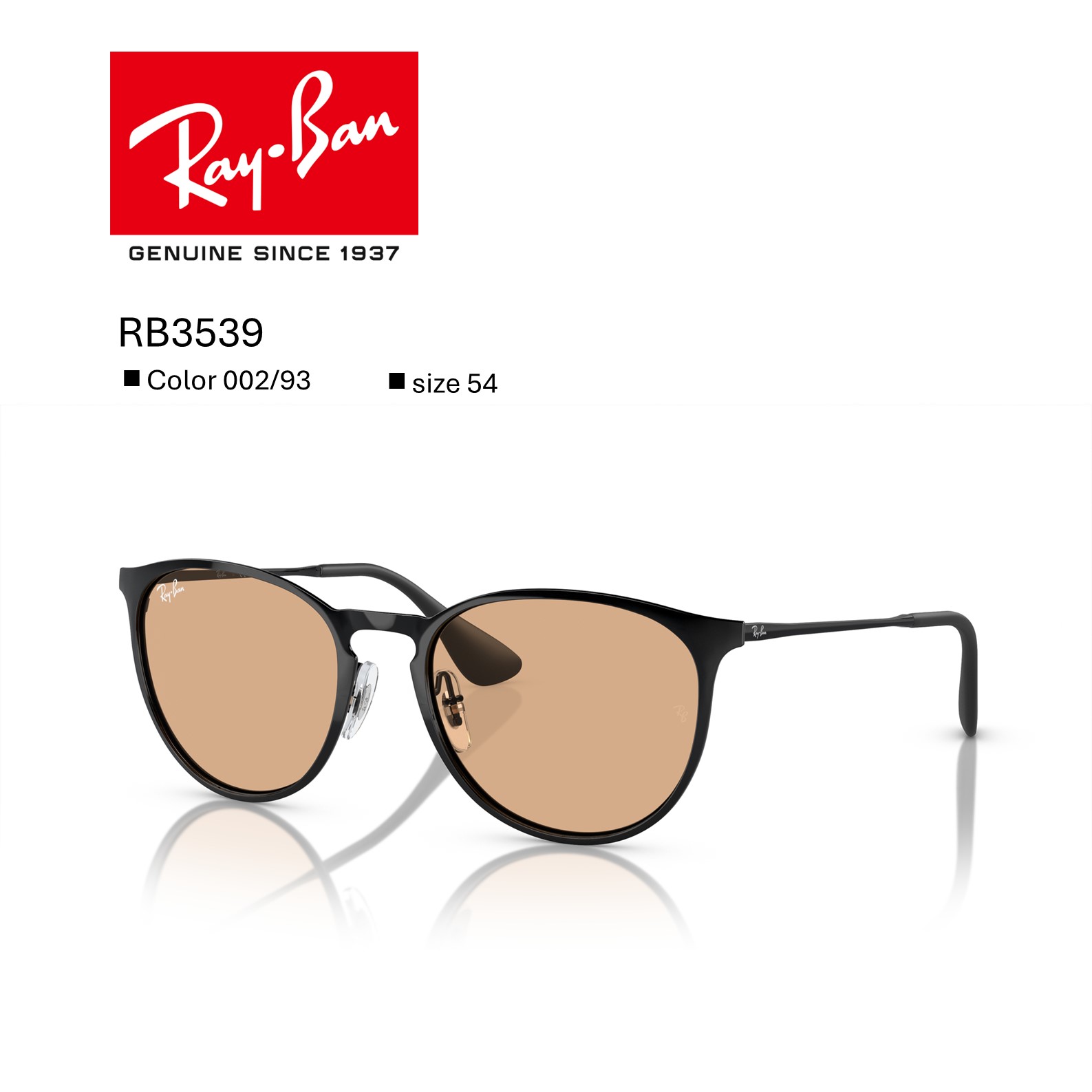 【サマーセール　ポイント10倍】20％OFF【国内正規品】レイバン｜RayBan｜RB3539_002/93 サングラス　レイバン｜和真パレット 店