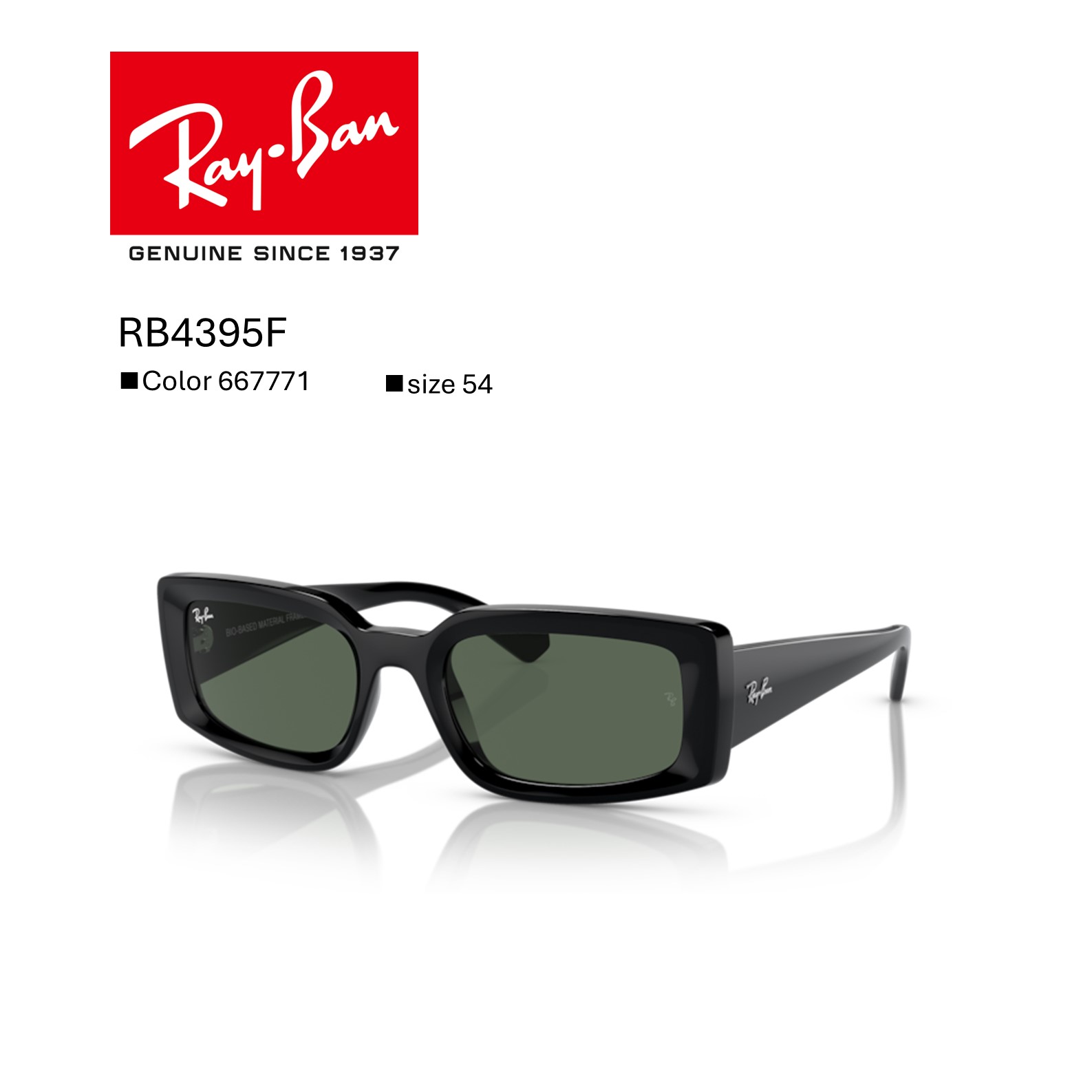 【サマーセール ポイント10倍】20%OFF【国内正規品】レイバン|RayBan|RB4395F_667771 サングラス レイバン|和真パレット 店