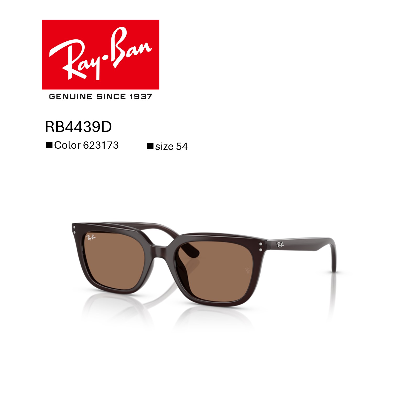 【期間限定ポイント10倍】20％OFF【国内正規品】レイバン｜RayBan｜RB4439D_623173 レイバン　サングラス