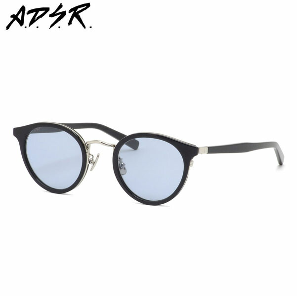 ADSR リムレスサングラス　シルバー A.D.S.R. - FUTURE（フューチャー）06. Shiny Black＆Silver