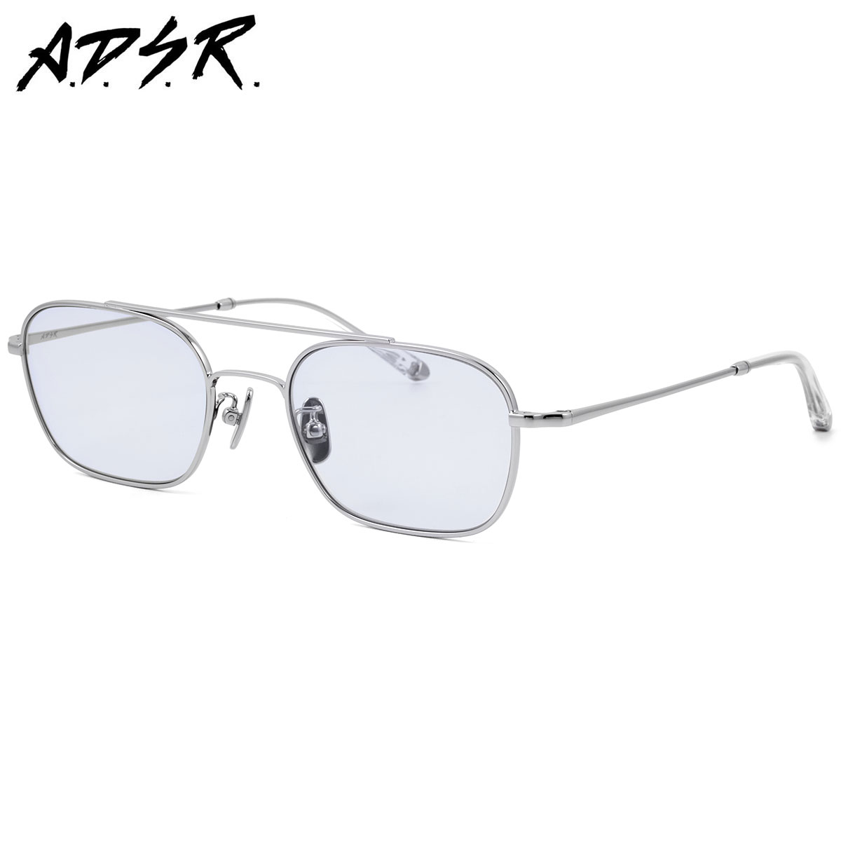 A.D.S.R. CEDRIC 05 51.5 サングラス エーディーエスアール ADSR セドリック ライトカラーレンズ ダブルブリッジ メンズ レディース 20252ND