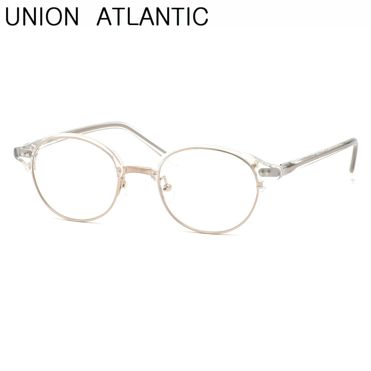 ユニオンアトランティック UNION ATLANTIC メガネ UA3610 4 48サイズ 日本製 丸メガネ コンビネーション AMIPARIS UNIONATLANTIC メンズ レディース