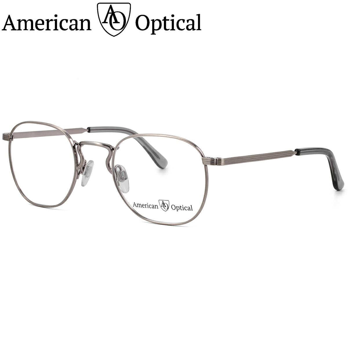 アメリカンオプティカル Liner-F Pewter 50 メガネ American Optical AO ライナー メンズ レディース