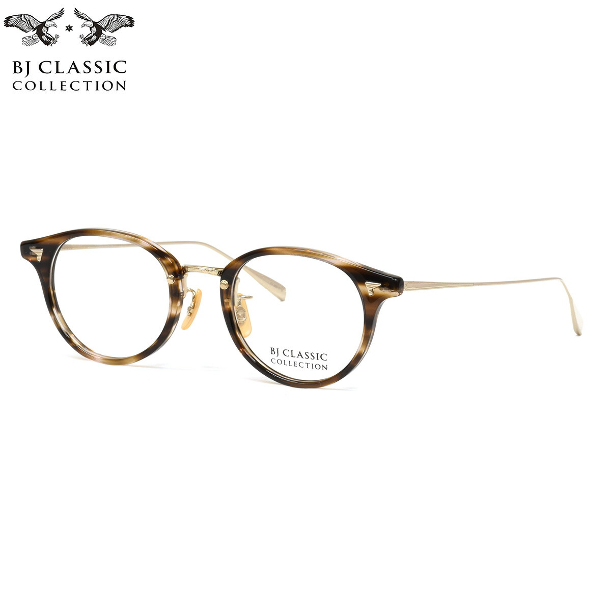 BJクラシック コレクション メガネ COM-510N NT 30-1 46 BJ CLASSIC COLLECTION コンビ シリーズ 人気 おしゃれ 日本製 鯖江 メンズ レディース