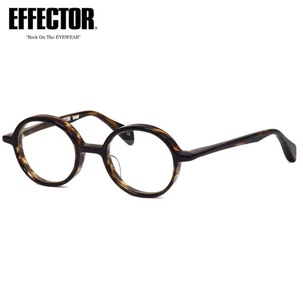 エフェクター メガネ bend CO 45 UVカット 伊達メガネレンズ付 EFFECTOR ベンド 人気 おしゃれ 太フレーム 太い 日本製 鯖江 メンズ レディース