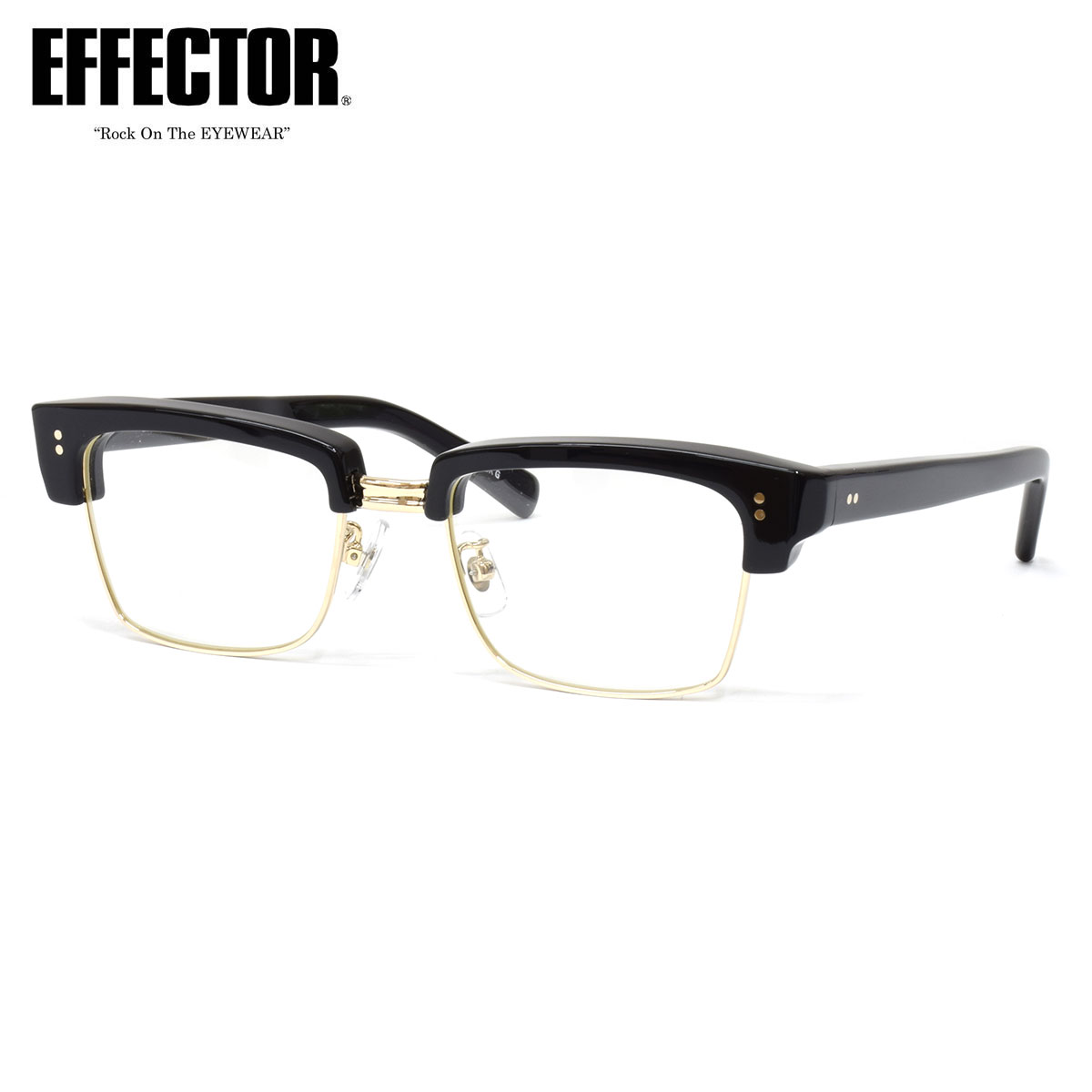 エフェクター EFFECTOR ディレイ delay 黒x金　メガネ 廃盤 delay3-bkg-50.jpg