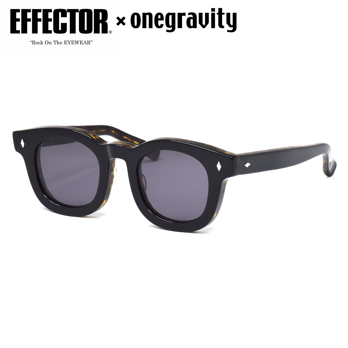 楽天市場】エフェクター by NIGO Holly BK 56サイズ サングラス